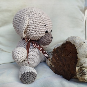 Horgolt maci-játékfigura - játék & sport - plüssállat & játékfigura - maci - Meska.hu