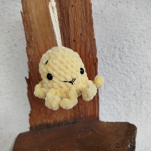 Horgolt kulcstartó - polip figurás, Táska & Tok, Kulcstartó & Táskadísz, Kulcstartó, Horgolás, MESKA