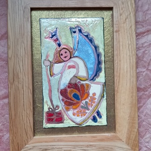 tűzzománc kép  - művészet - festmény - tűzzománc - Meska.hu