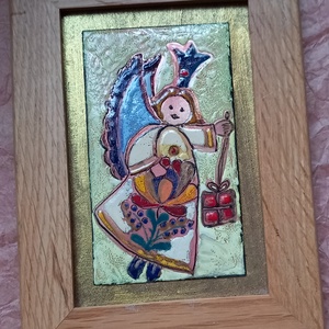 tűzzománc kép  - művészet - festmény - tűzzománc - Meska.hu