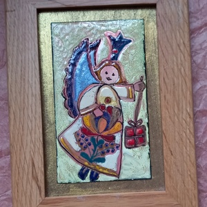 tűzzománc kép  - művészet - festmény - tűzzománc - Meska.hu