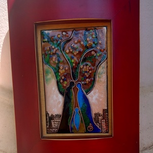 Tűzzománc kép   - otthon & életmód - dekoráció - kép & falikép - táblakép - Meska.hu