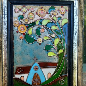 Tűzzománc kép   - Meska.hu