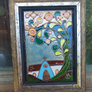 Tűzzománc kép   - otthon & életmód - dekoráció - kép & falikép - táblakép - Meska.hu