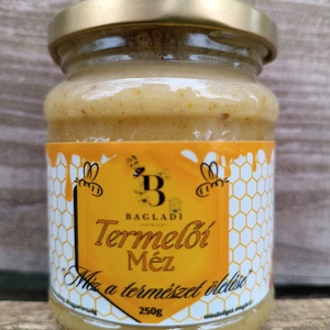Virágporos krémméz (250g) � Természetes immunerősítő kúra, krémesített textúra, Élelmiszer, Méz & Propolisz, Élelmiszer előállítás, MESKA