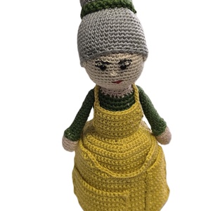 Horgolt anyóka -segítő nagyi - játék & sport - plüssállat & játékfigura - ember - Meska.hu