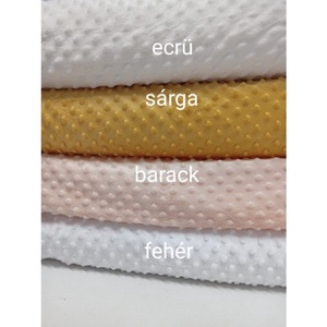 Fonott rácsvédő - minky - baba - mama - baba ágynemű - rácsvédő & baldachin - Meska.hu