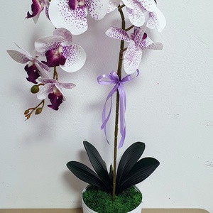 Örök Orchidea , Otthon & Életmód, Dekoráció, Virágdísz és tartó, Csokor & Virágdísz, Virágkötés, MESKA
