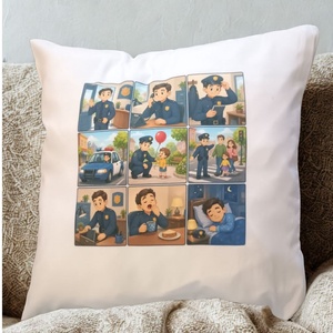 Egyedi párna saját képpel, névvel vagy mintával � 38x38 cm - otthon & életmód - lakástextil - párna & párnahuzat - forma párna - Meska.hu