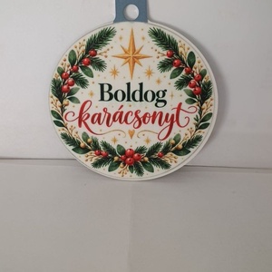 Egyedi alumínium karácsonyfadísz � saját fotóval vagy mintával � - karácsony - karácsonyi lakásdekoráció - karácsonyfadíszek - Meska.hu