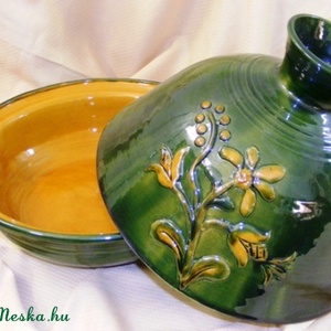 Marokkói edény-Tazsin életfa motívummal -  - Meska.hu