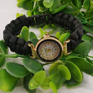 Paracord karkötős óra több színben  - ékszer - karkötő - fonott karkötő - Meska.hu