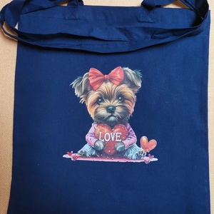 Nagy vászon bevásárlótáska többféle- kutyás, Táska & Tok, Bevásárlás & Shopper táska, Shopper, textiltáska, szatyor, Mindenmás, MESKA