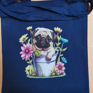 Nagy vászon bevásárlótáska többféle- kutyás, Táska & Tok, Bevásárlás & Shopper táska, Shopper, textiltáska, szatyor, Mindenmás, MESKA