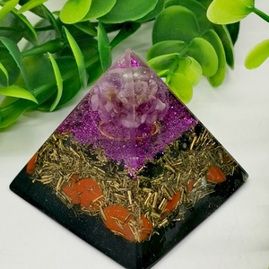  Jó döntések, bizalom piramisa.  - otthon & életmód - dekoráció - spiritualitás - orgonit piramis - Meska.hu