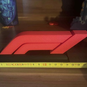 Formula 1 (F1) logó asztali dísz - otthon & életmód - dekoráció - dísztárgy - Meska.hu