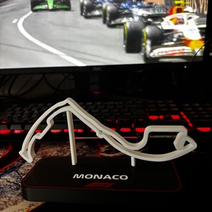 Formula 1  (F1) Monaco pályadísz - otthon & életmód - dekoráció - asztal és polc dekoráció - zuzmódekoráció, mohadekoráció - Meska.hu