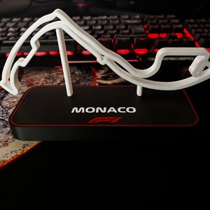 Formula 1  (F1) Monaco pályadísz - otthon & életmód - dekoráció - asztal és polc dekoráció - zuzmódekoráció, mohadekoráció - Meska.hu