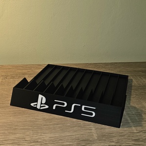 Play Station 5 fizikai lemez tartó - PS5 stand, Otthon & Életmód, Dekoráció, Asztal és polc dekoráció, Dekorációs tál, tartó, Mindenmás, MESKA