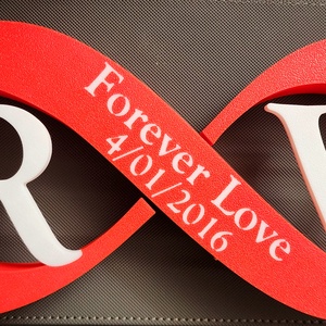 Végtelen szerelem dísz - Személyreszabottan - otthon & életmód - dekoráció - dísztárgy - Meska.hu