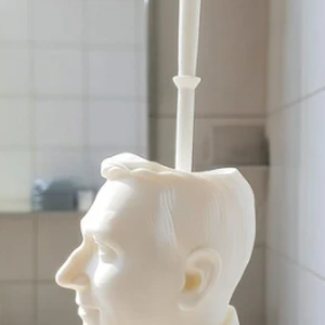 Lázár János wc kefet tartó, vagy dísz - otthon & életmód - fürdőszoba - fürdőszobai dekoráció - Meska.hu