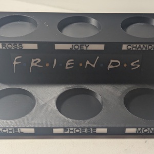  Mcdonalds Friends/Jóbarátok figuratartó állvány - otthon & életmód - dekoráció - asztal és polc dekoráció - dekorációs tál, tartó - Meska.hu