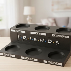  Mcdonalds Friends/Jóbarátok figuratartó állvány - otthon & életmód - dekoráció - asztal és polc dekoráció - dekorációs tál, tartó - Meska.hu