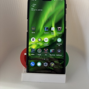 TISZA párt logós telefontartó � egyedi 3D nyomtatott asztali kiegészítő - otthon & életmód - tárolás & rendszerezés - asztali telefontartó - Meska.hu