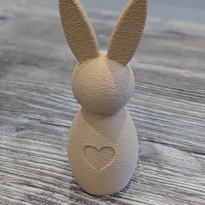 3D Nyomtatott Húsvéti modern nyuszis dekoráció - ünnepi díszek, dekorációk - húsvéti díszek és dekorációk - húsvéti asztaldíszek - Meska.hu