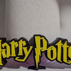 Harry Potter logó dísz - Meska.hu