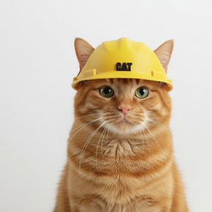 Cica Munkás-Sisak � Vicces Jelmez Fotózáshoz, Otthon & Életmód, Kisállatoknak, Cicáknak & Macskáknak, Mindenmás, MESKA