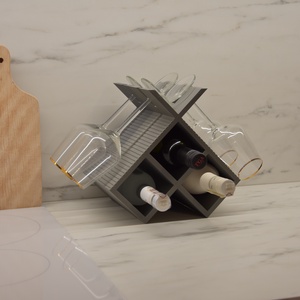 Design Bor és Pohártartó Rendszerező  - Meska.hu