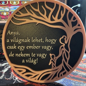 Személyre szabható Életfa dísz Édesanyáknak � Egyedi szöveggel és választható színekben - Meska.hu