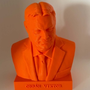 Orbán Viktor 3D nyomtatott szobor � Egyedi kézműves dísztárgy és ajándék - otthon & életmód - dekoráció - asztal és polc dekoráció - könyvszobor - Meska.hu