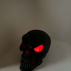 Világító koponya Halloween dekoráció LED mécsessel � 3D nyomtatott dísz - otthon & életmód - dekoráció - halloween - halloweeni dekoráció - Meska.hu