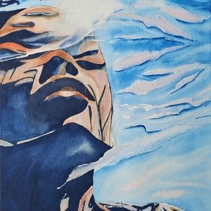 Waterbound - Vízhez láncolt - művészet - festmény - akvarell - Meska.hu