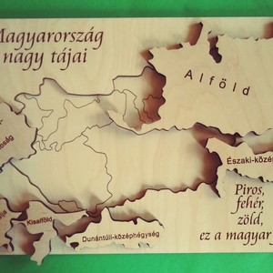 Magyarország nagy tájai - játék & sport - puzzle - hagyományos puzzle - Meska.hu