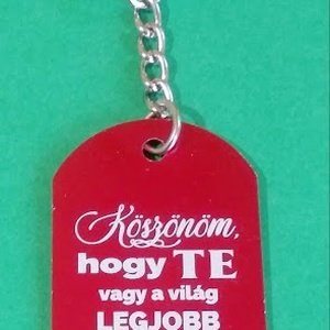 Fém kulcstartó Édesanyáknak, Nagymamáknak - táska & tok - kulcstartó & táskadísz - kulcstartó - Meska.hu
