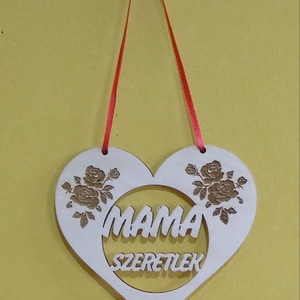 Szeretlek Anya vagy Mama szív  - otthon & életmód - Meska.hu