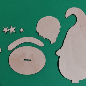 Karácsonyi manó - kellékek & szerszámok - dekorációs kellékek - figurák - Meska.hu