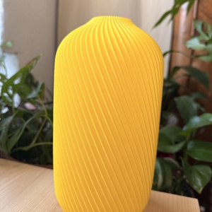 Spirál mintás szárazvirág váza, Otthon & Életmód, Virágdekoráció, Virágtartó, Váza, Mindenmás, MESKA