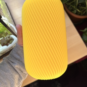 Spirál mintás szárazvirág váza - otthon & életmód - virágdekoráció - virágtartó - váza - Meska.hu