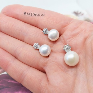 Gyöngyös ezüst szett - ékszer - ékszerszett - Meska.hu