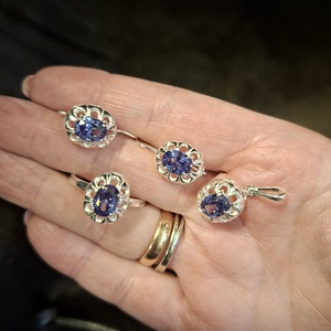 Ezüst szett - Meska.hu