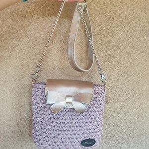 Horgolt táska , Táska & Tok, Kézitáska & válltáska, Válltáska, Horgolás, Varrás, MESKA