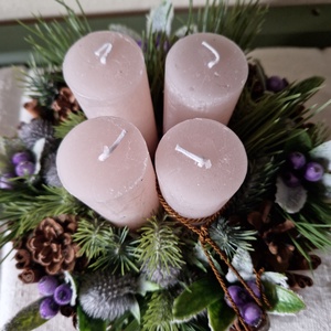 fahéjjal - karácsony - adventi díszek - adventi asztaldísz - Meska.hu