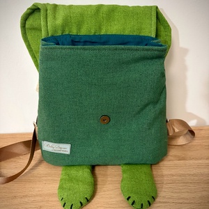 Krokodilos gyermek hátizsák - játék & sport - ovis felszerelés - ovis hátizsák - Meska.hu