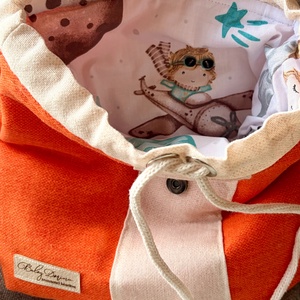 Rókás gyermek hátizsák - játék & sport - ovis felszerelés - ovis hátizsák - Meska.hu