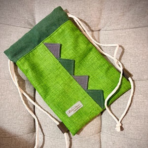 Dinos gyermek tornazsák - táska & tok - hátizsák - hátizsák - Meska.hu