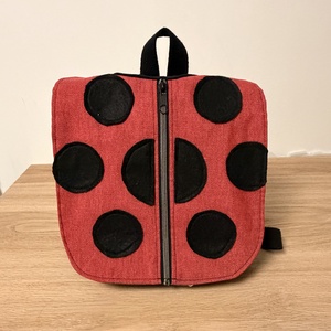 Katicabogaras gyermek hátizsák - Meska.hu